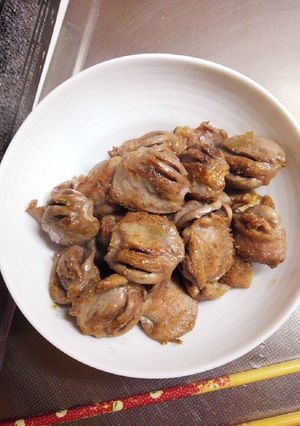 超簡単。砂肝の炒め物-レシピのメイン写真