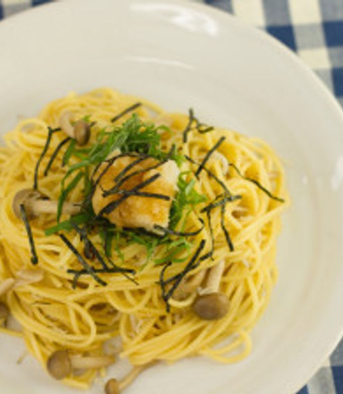 ポン酢でさっぱりしらすパスタ-レシピのメイン写真
