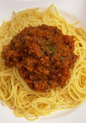 シンプルミートソース-レシピのメイン写真