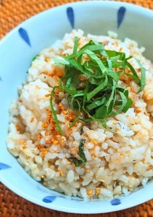 鯖缶と大葉の混ぜごはん-レシピのメイン写真
