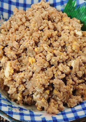 肉そぼろ-レシピのメイン写真