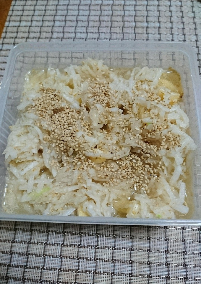 ハヤトウリと揚げの酢の物〜♪-レシピのメイン写真