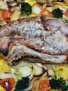 りんごとハーブで簡単柔らかローストポーク-レシピのメイン写真