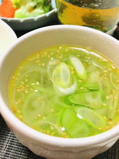 ネギしゃきしゃきスープ・ネギ塩中華スープ-レシピのメイン写真
