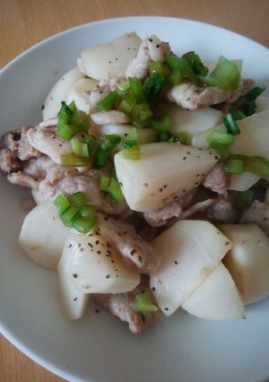 ぱぱっとカブのソテー-レシピのメイン写真