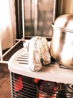 灯油ストーブで焼き芋-レシピのメイン写真