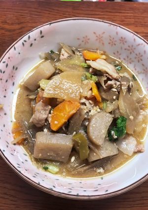 豚バラ味噌煮込み-レシピのメイン写真