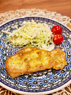 厚切り豚ロースのチーズカレーピカタ-レシピのメイン写真