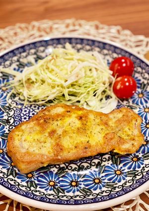 厚切り豚ロースのチーズカレーピカタ-レシピのメイン写真