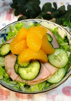 ☆シャキシャキ白菜とみかんのサラダ☆-レシピのメイン写真