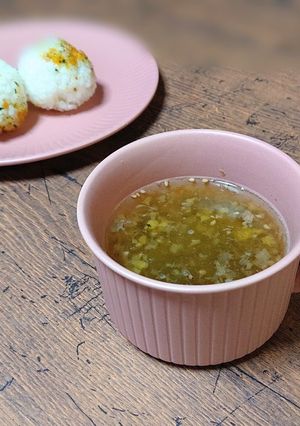 きざみたくあんスープ♪(フェーズフリー)-レシピのメイン写真