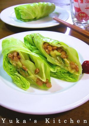 大絶賛納豆のキャベツロール-レシピのメイン写真