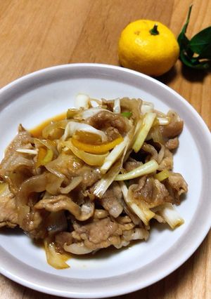 豚肉と長ねぎの冬炒め-レシピのメイン写真
