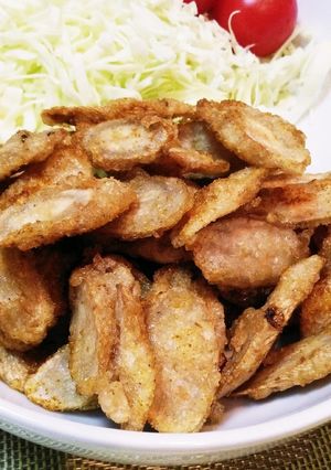 ごぼうの竜田揚げ カレー風味-レシピのメイン写真