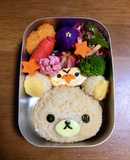 簡単！リラックマ★幼稚園弁当★キャラ弁