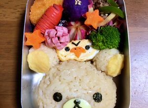 簡単！リラックマ★幼稚園弁当★キャラ弁-レシピのメイン写真