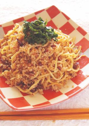 梅キヌア焼きそば-レシピのメイン写真