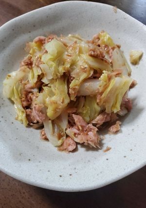 キャベツとツナの味ぽんおかか和え★-レシピのメイン写真