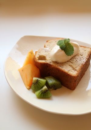 オイルで作るバナナケーキ-レシピのメイン写真