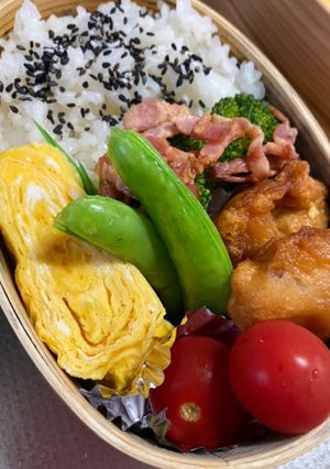 ごま塩弁当-レシピのメイン写真