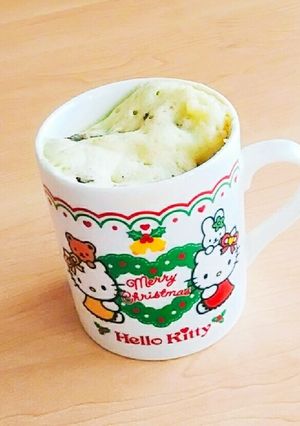 2分30秒マグカップでチョコバナナケーキ-レシピのメイン写真