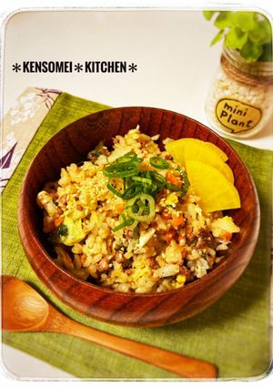 簡単！時短！野菜たっぷりパラパラ炒飯-レシピのメイン写真