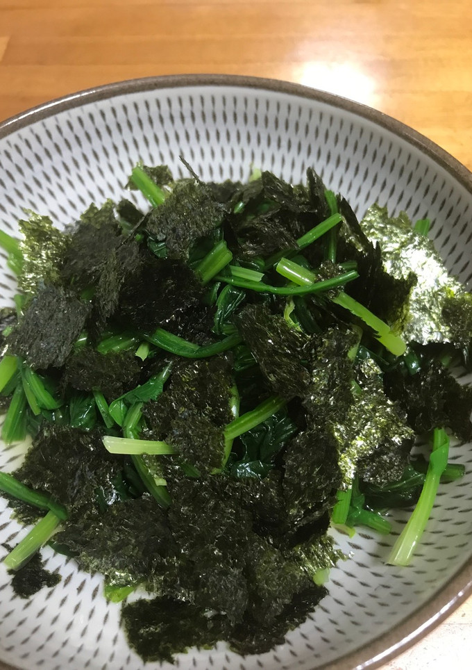 ほうれん草と海苔のおひたし-レシピのメイン写真