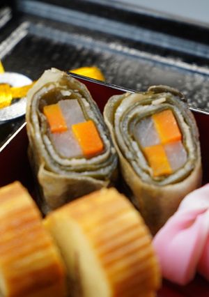 春巻き風くるくる昆布巻き-レシピのメイン写真