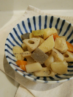 鶏肉と根菜の味噌煮-レシピのメイン写真