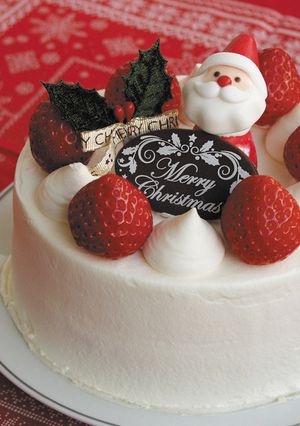 クリスマスケーキ-レシピのメイン写真