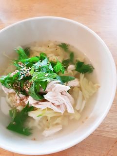 鶏ガラスープの素で作る簡単フォー風うどん-レシピのメイン写真