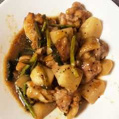 รูปของ かぶと鶏肉の和風炒め