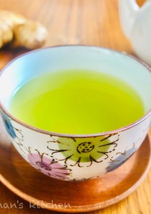 インフルエンザに!ジンジャー緑茶-レシピのメイン写真