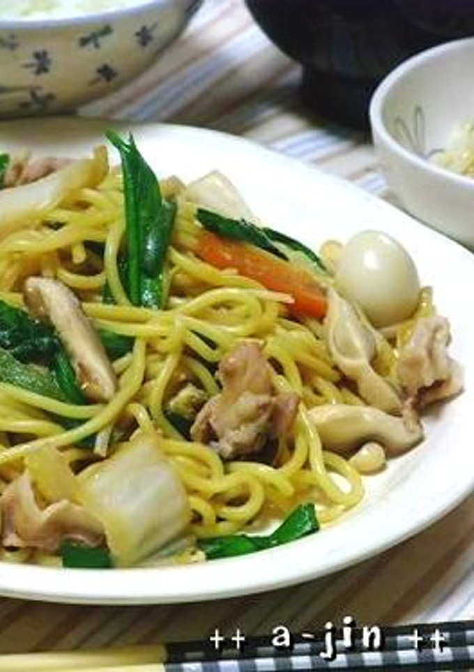 簡単♡１００％うまうま♪上海風焼きそば-レシピのメイン写真