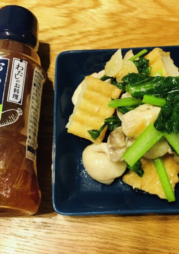 わたしのお料理　鶏肉と厚揚げの炒め物-レシピのメイン写真