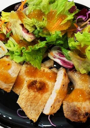 塩麹ポークステーキ　おろし大根ゆず仕立て-レシピのメイン写真