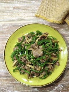 ピーマンとエリンギと豚肉のオイスター炒め-レシピのメイン写真