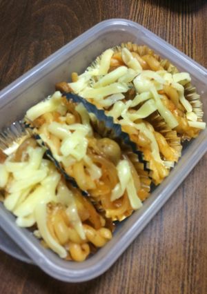 お弁当のおかずに！簡単ナポリタン-レシピのメイン写真