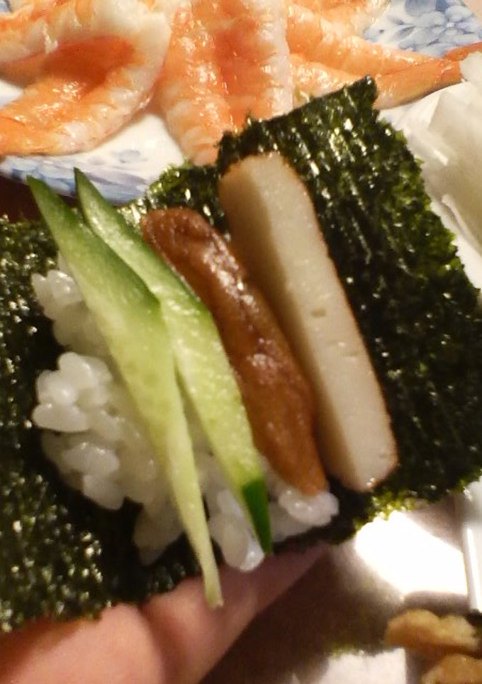 うちの手巻き【さつまあげ・きゅうり】-レシピのメイン写真
