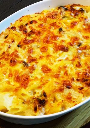 白菜ポテトきのこのチキンマカロニグラタン-レシピのメイン写真