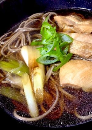 とりねぎそば(温)-レシピのメイン写真