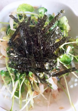 【減塩】玉ねぎとかいわれのサラダ-レシピのメイン写真