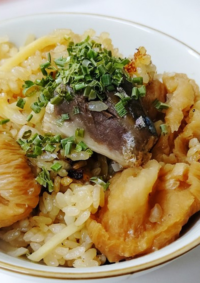 へそ大根とサバ缶の炊き込みご飯-レシピのメイン写真
