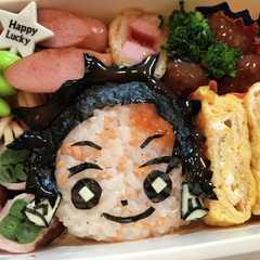 簡単！！鬼滅の刃　たんじろうのお弁当-レシピのメイン写真