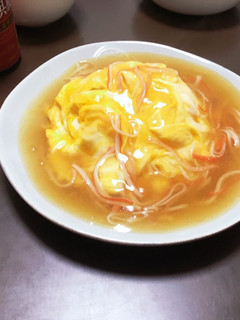 関西風の醤油餡でカニカマが絶品!天津飯-レシピのメイン写真