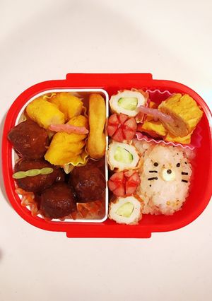 簡単！年少さんの幼稚園キャラ弁♡-レシピのメイン写真
