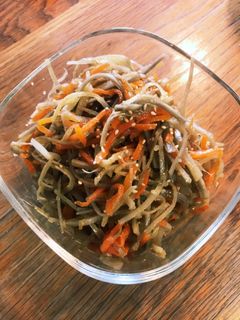 塩麹きんぴら-レシピのメイン写真