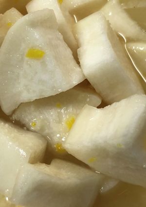 大根のべったら漬け風ユズ風味漬け-レシピのメイン写真