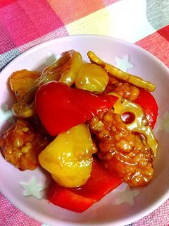 レンコン入り酢豚-レシピのメイン写真