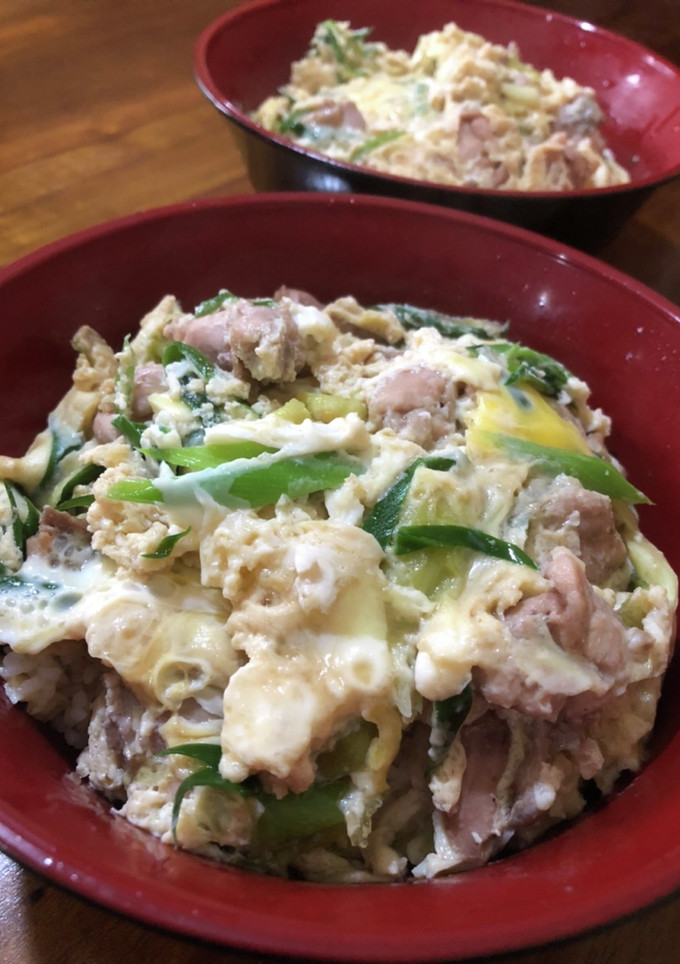 とろ〜り卵の長ネギ親子丼-レシピのメイン写真